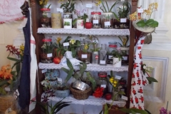 Orchideás stelázsi